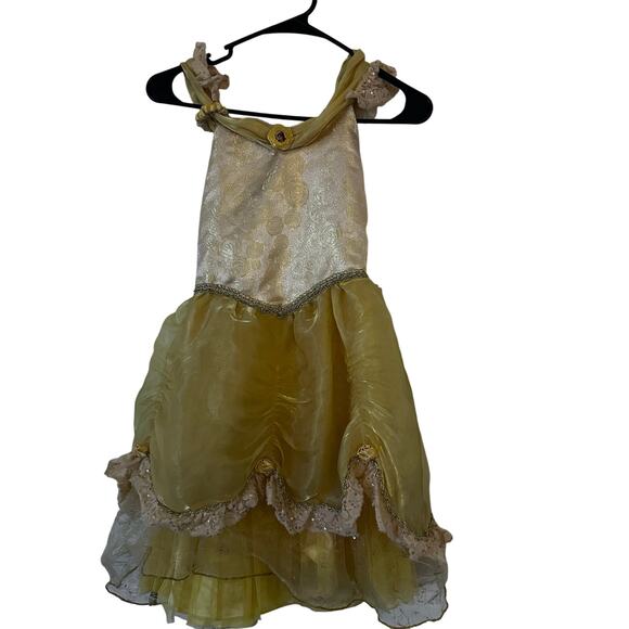 Disney Parks Beauty and the Beast Belle Dress - Girls Small - Picture 1 of 7